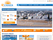 Tablet Screenshot of agenziasummer.it
